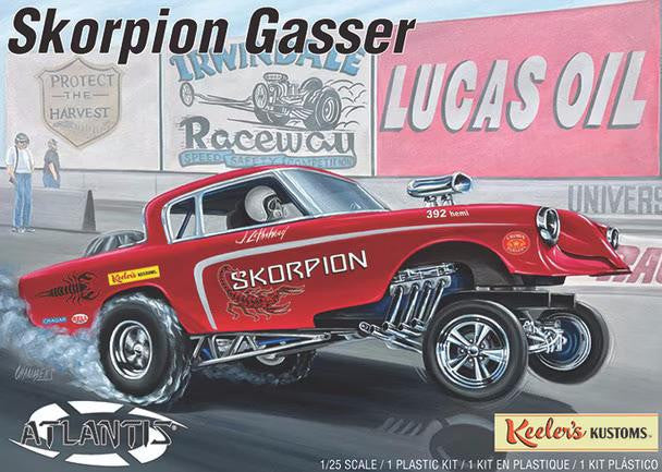 Atlantis 1/25 Keeler's Kustom Skorpion Gasser 13102